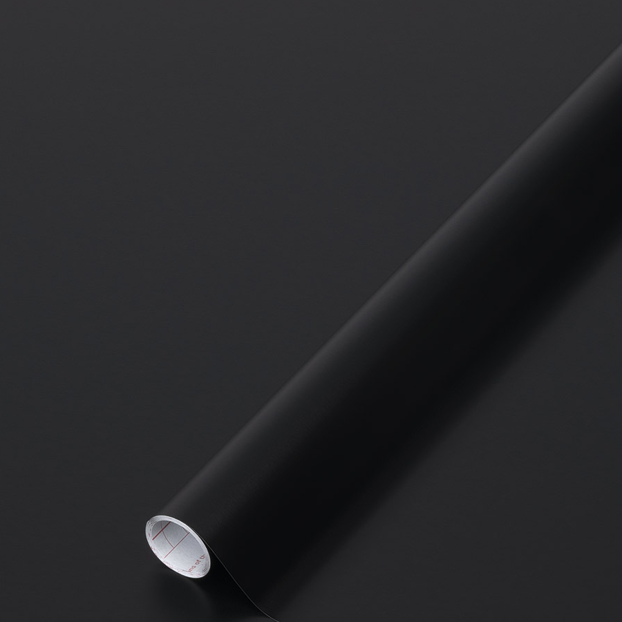 Vinilo Adhesivo Unicolor Negro 90 x 210cm