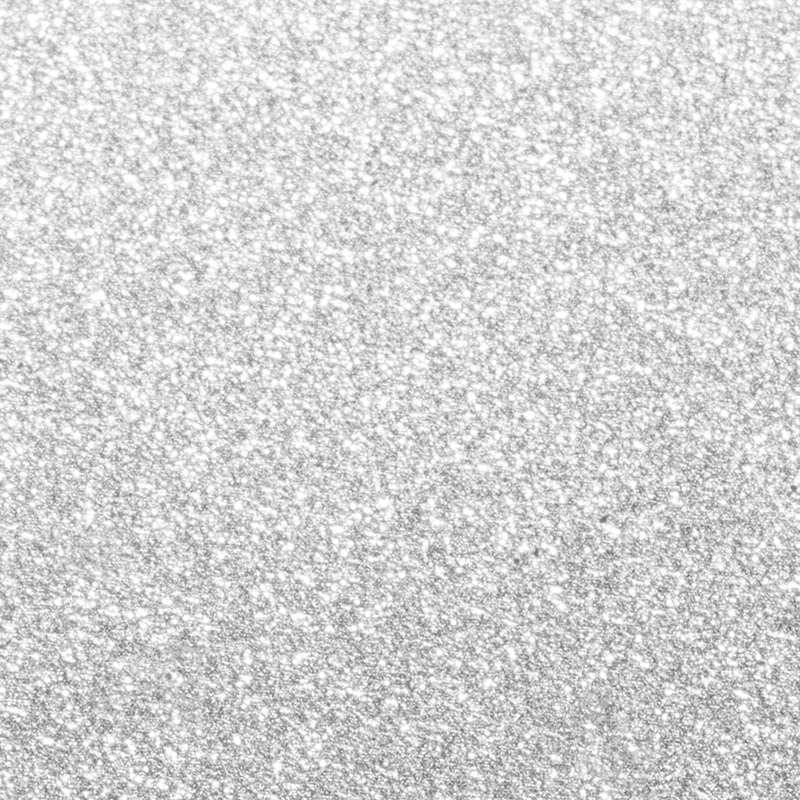 Vinilo Adhesivo Glitter Brillante Plata de 45cm x 1.5m