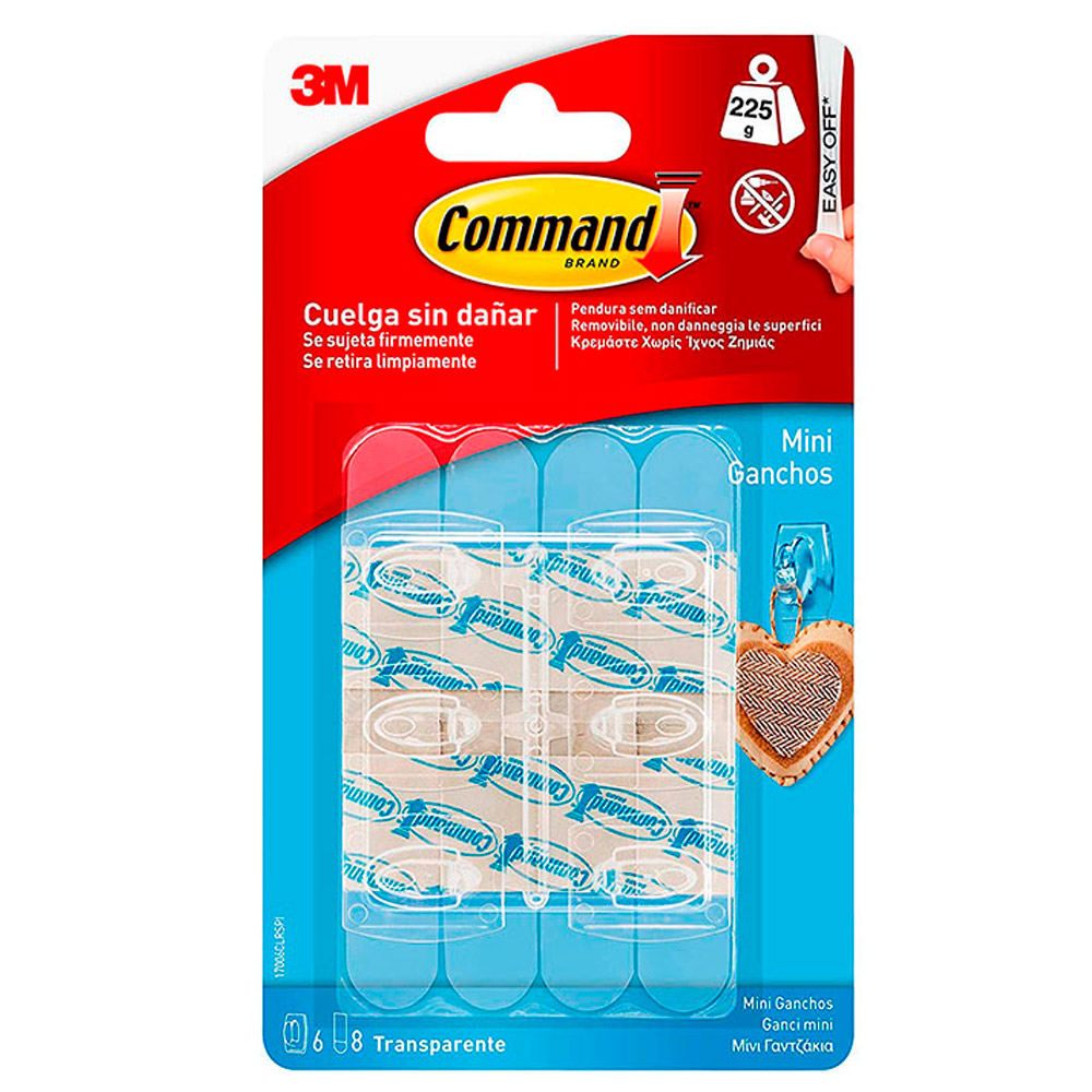 Micro Gancho Command Resistent Agua