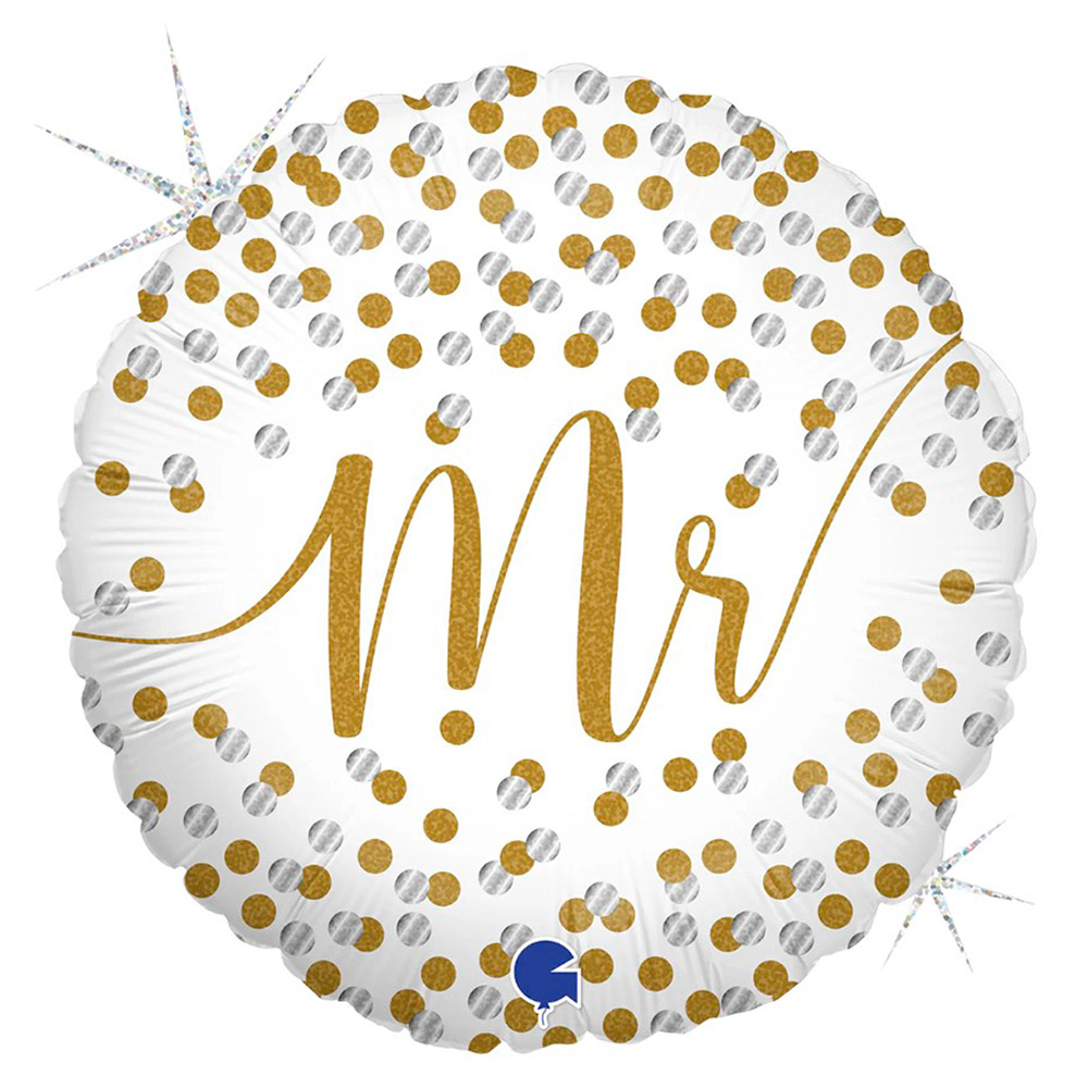 Globo Mrs Confetti 45x45 cm