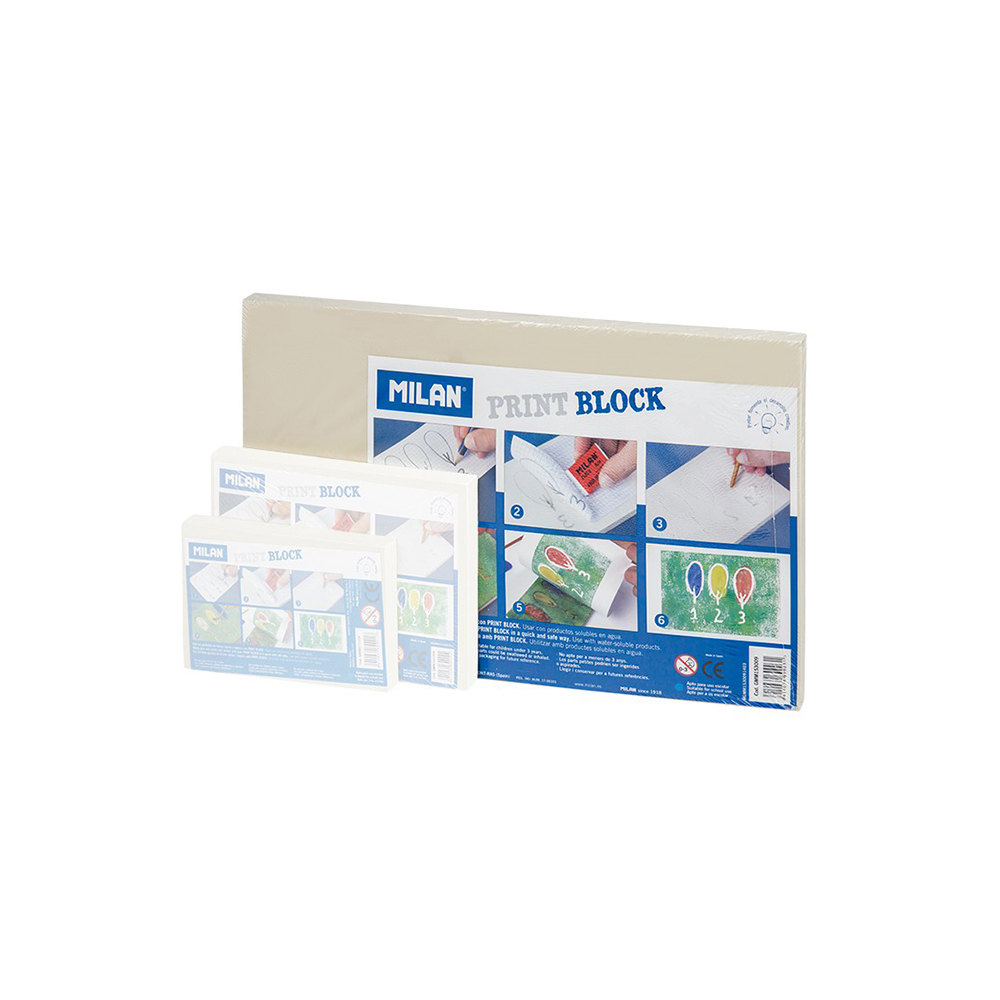 Plancha Grabado Print Block 17x28,3x0,9Cm