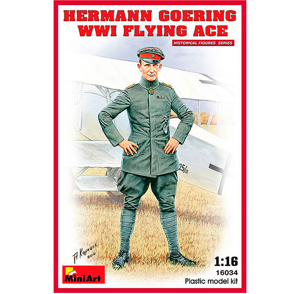 Figura Hermann Goering WW1 Fly Ace 1/16