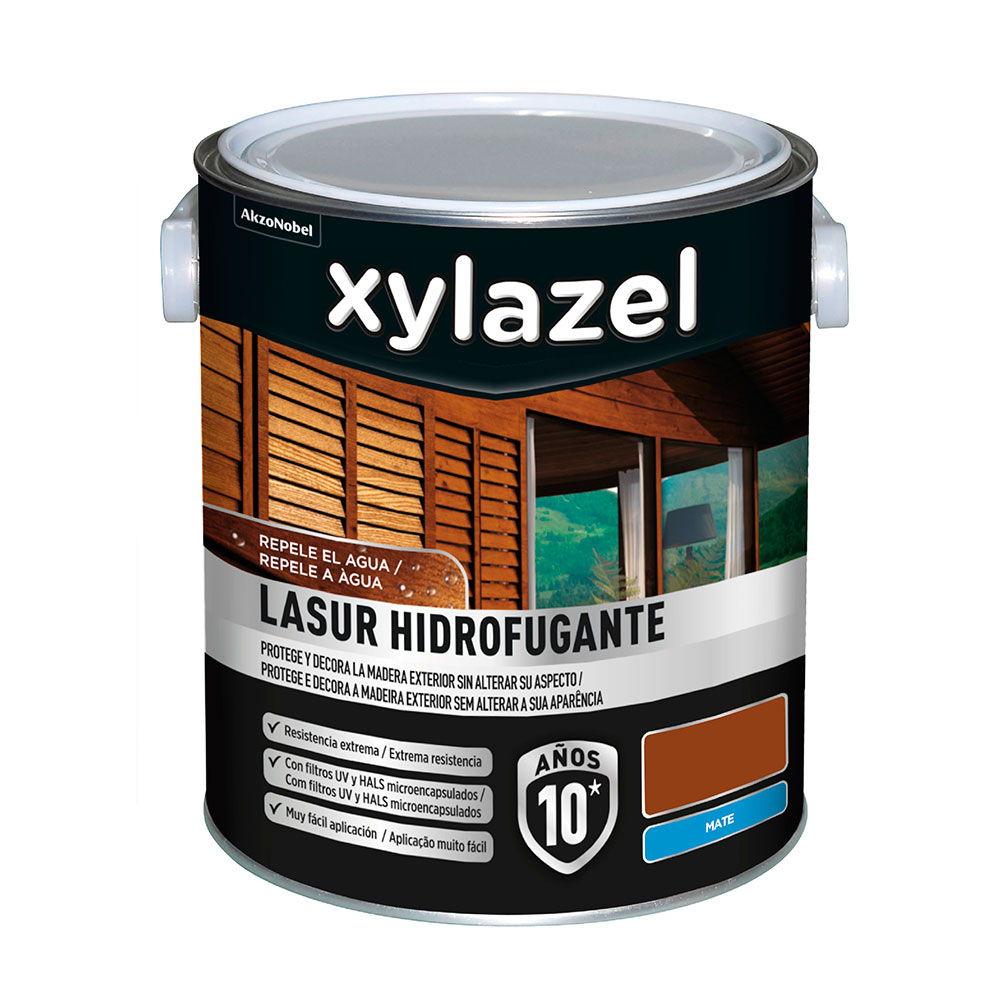 Xylazel Hidrofugante Mate Castaño 2,5l