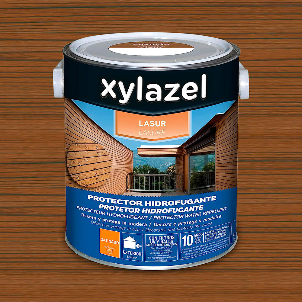 Hidrofugante Satinado Castaño 2,5l