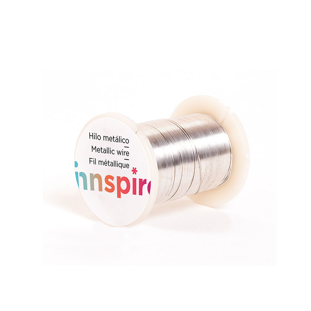 Hilo Cobre Plateado 0,60mm. 16m. 15081