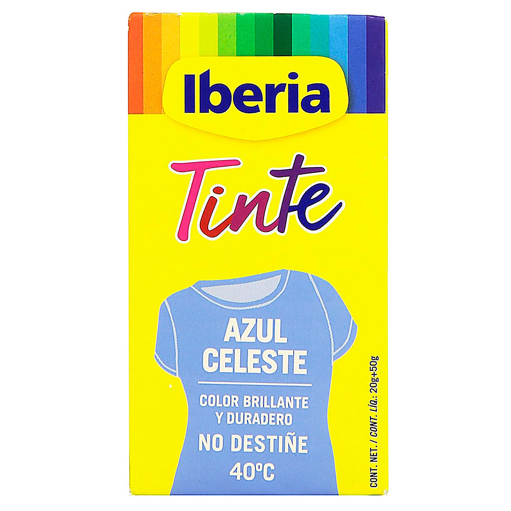 Iberia Tinte 40°C Azul Celeste