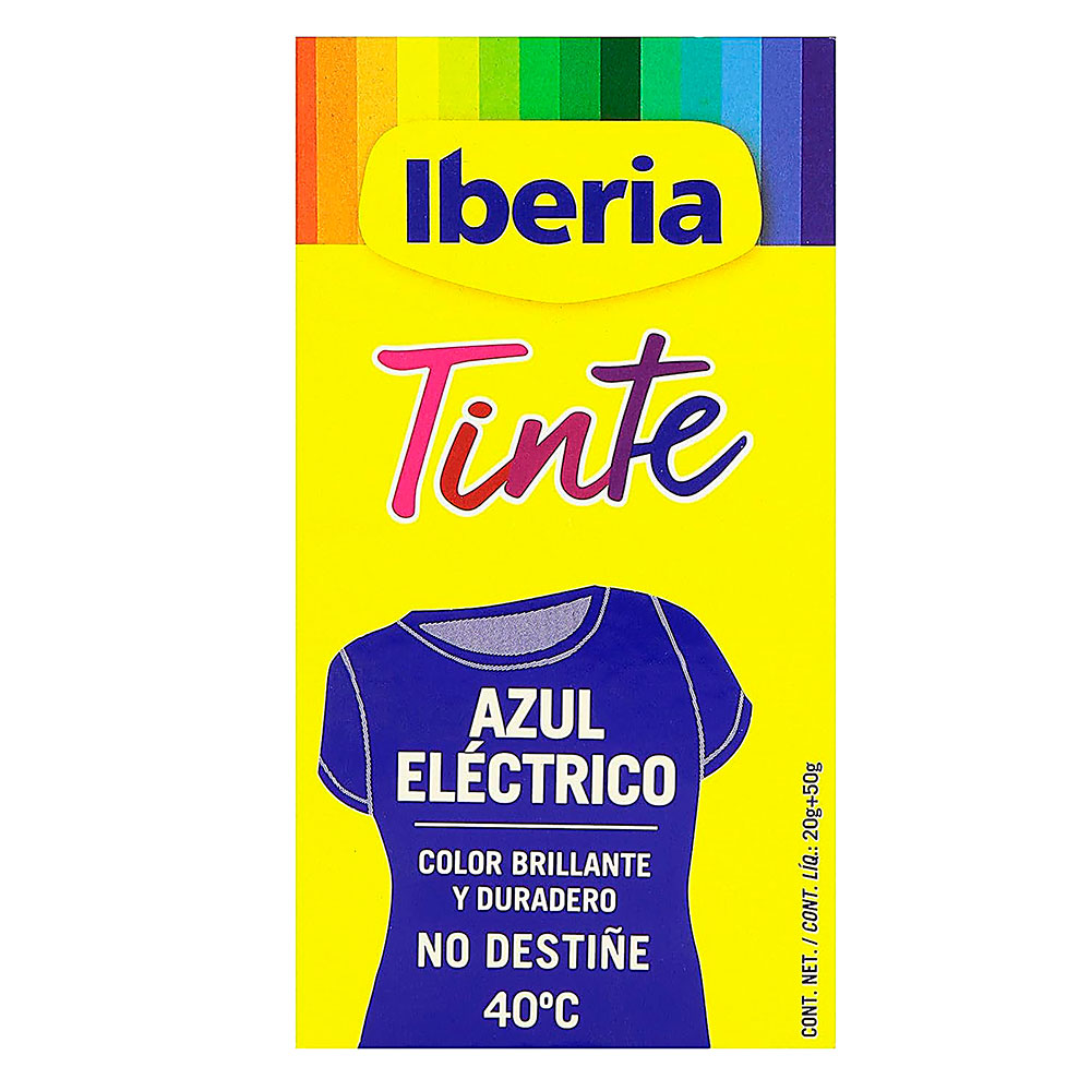 Iberia Tinte 40°C Azul Eléctrico