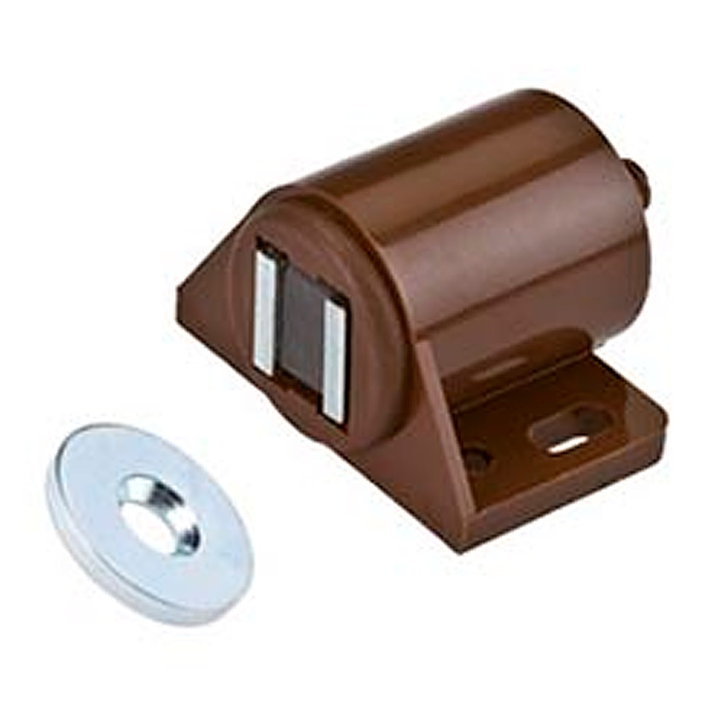 Cierre Imán Redondo Marrón 2 uds.