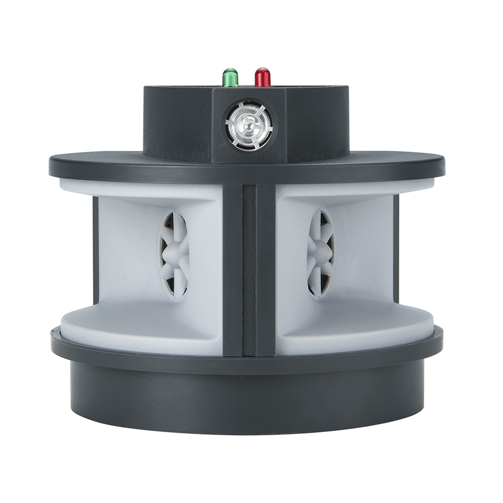 Repele Hormigas Por Ultrasonidos Cobertura 500M² Gris/Negro