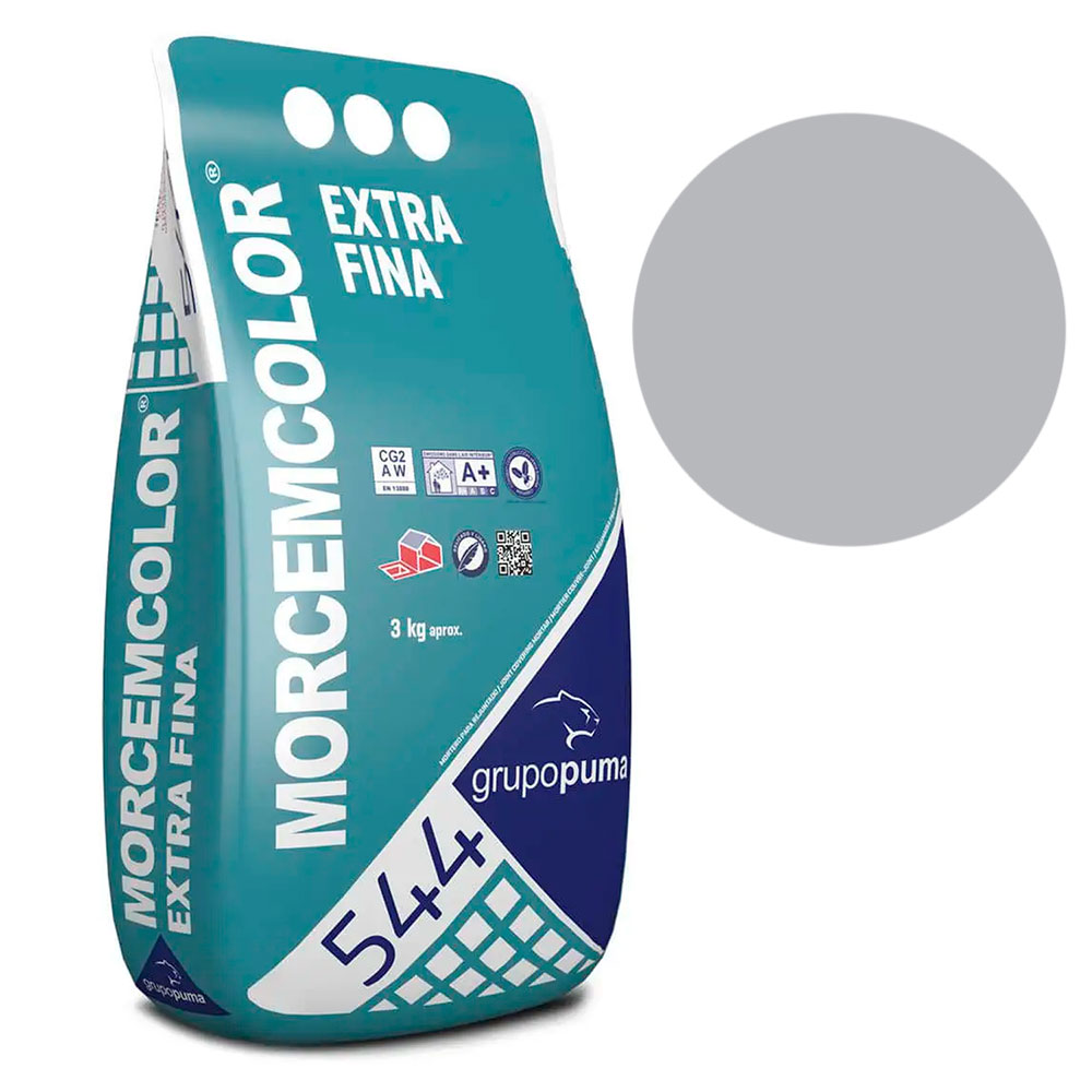 Junta Borada Fina Morcemcolor Extra 3 kg - Gris Macael