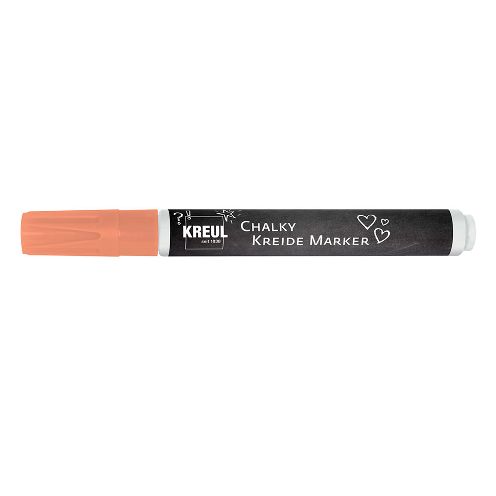 Rotulador Tiza Chalky Chalk Naranja Albaricoque 2-3Mm