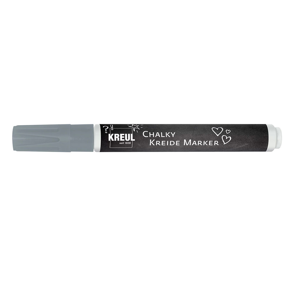 Rotulador Tiza Chalky Chalk Plata 2-3Mm