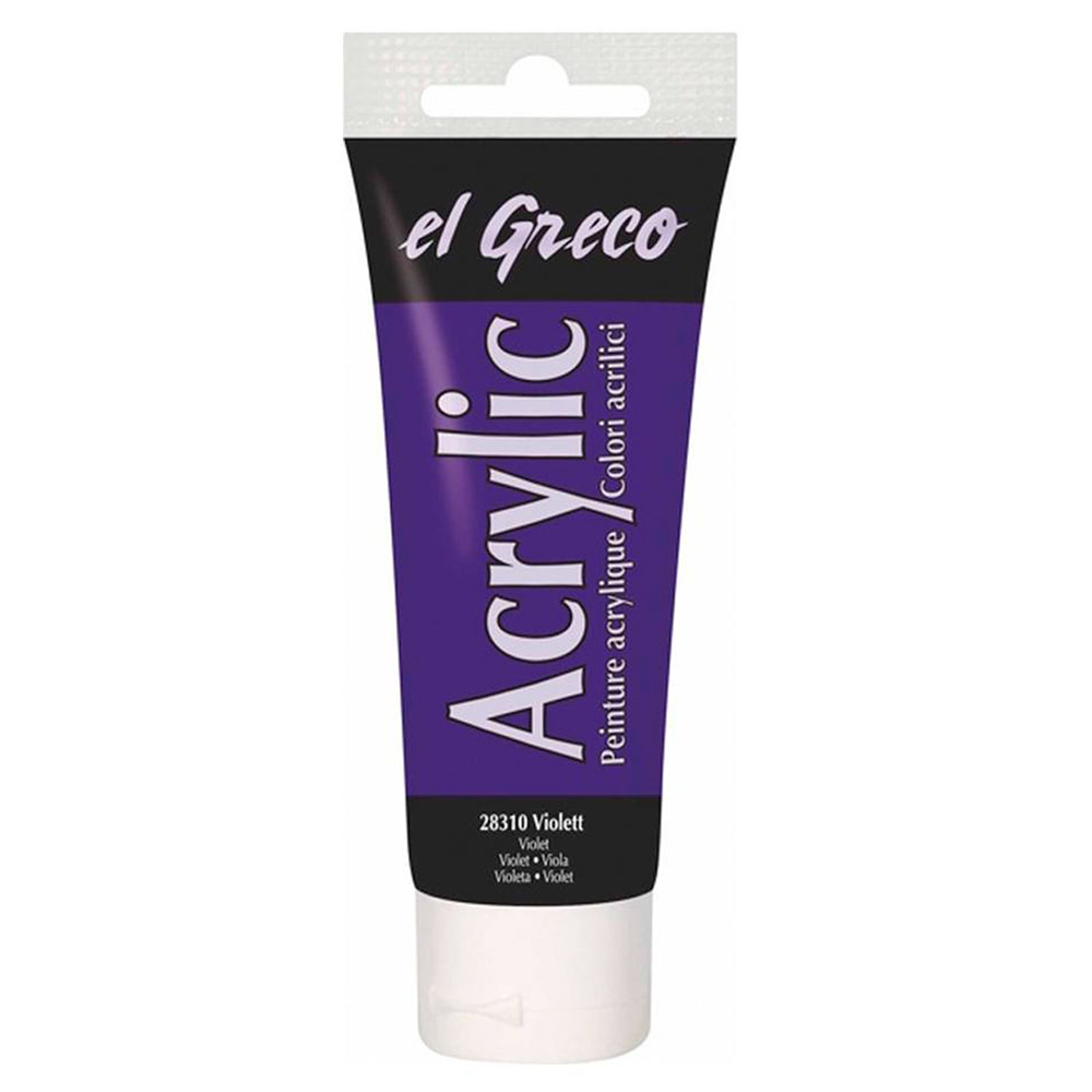 Pintura el Greco Violeta Acrílica 75ml