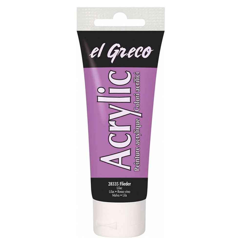 Pintura el Greco Lila Acrílica 75ml
