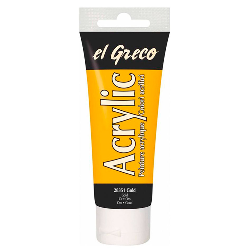 Pintura el Greco Oro Acrílica 75ml