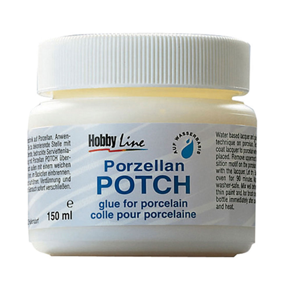 Cola Transparente Porcelana Potch-150Ml