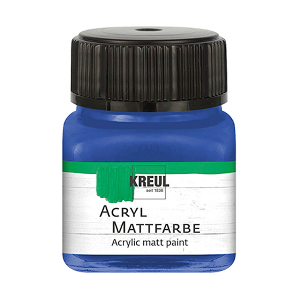 Pintura H Line Acrilico Mate Color 20 Ml. Ultramarine Blue