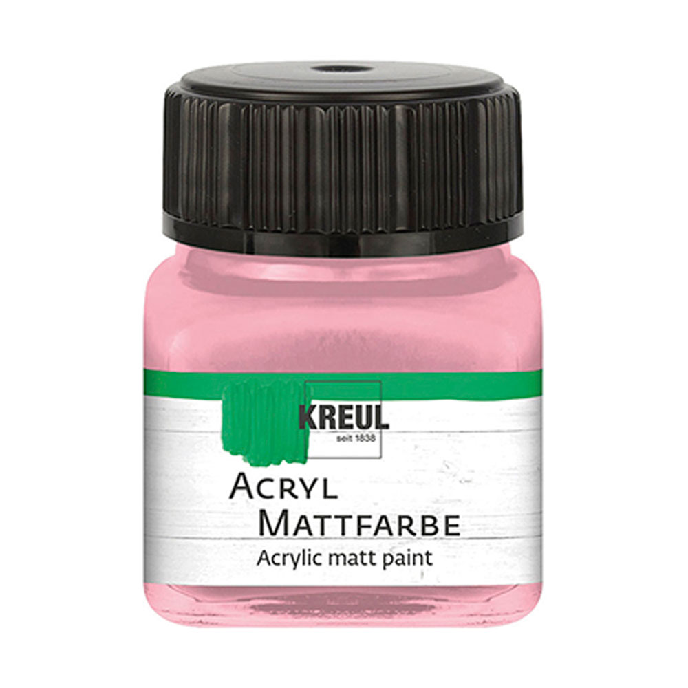 Pintura H Line Acrilico Mate Color 20 Ml. Pastel Rosa