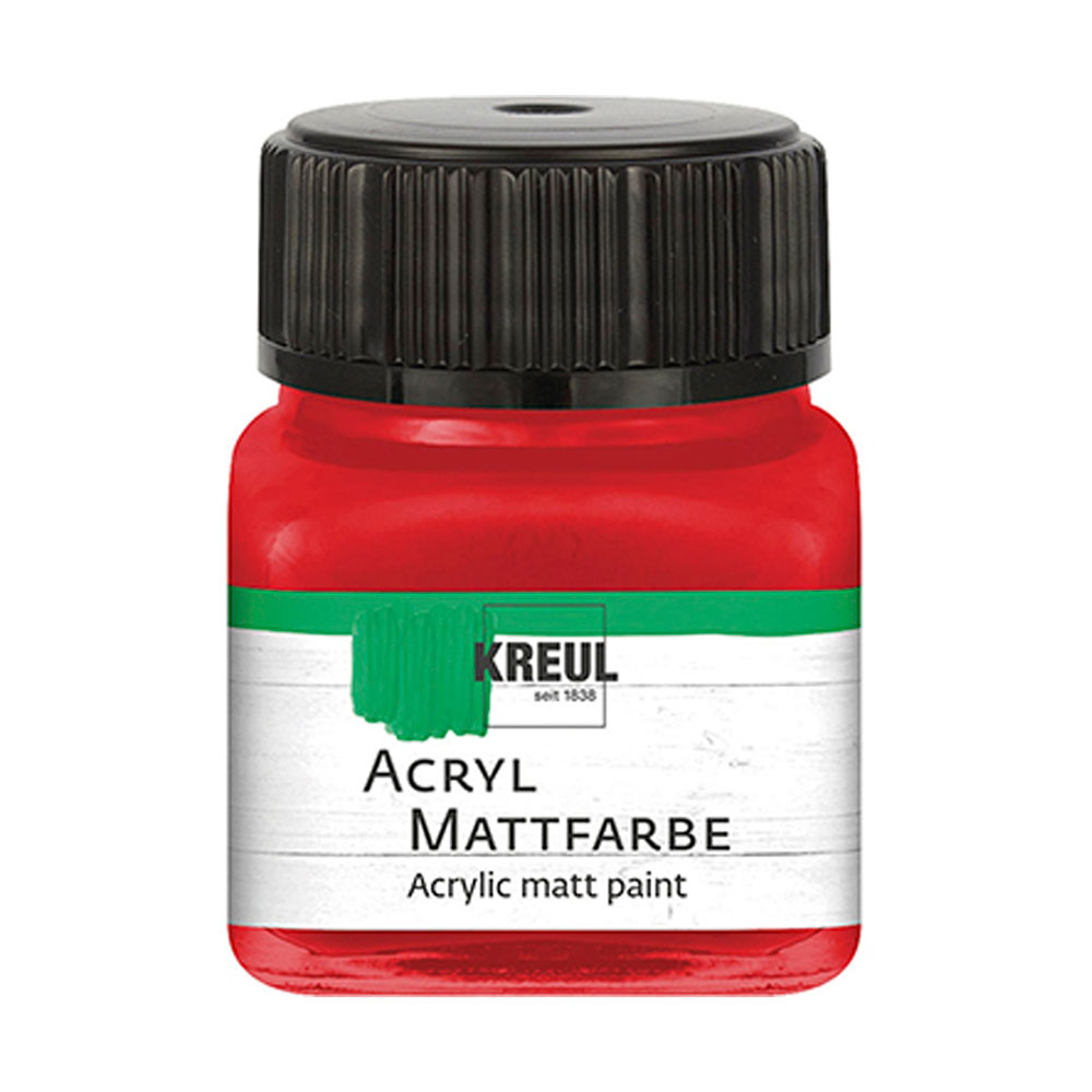 Pintura H Line Acrilico Mate Color 20 Ml. Brillant Red