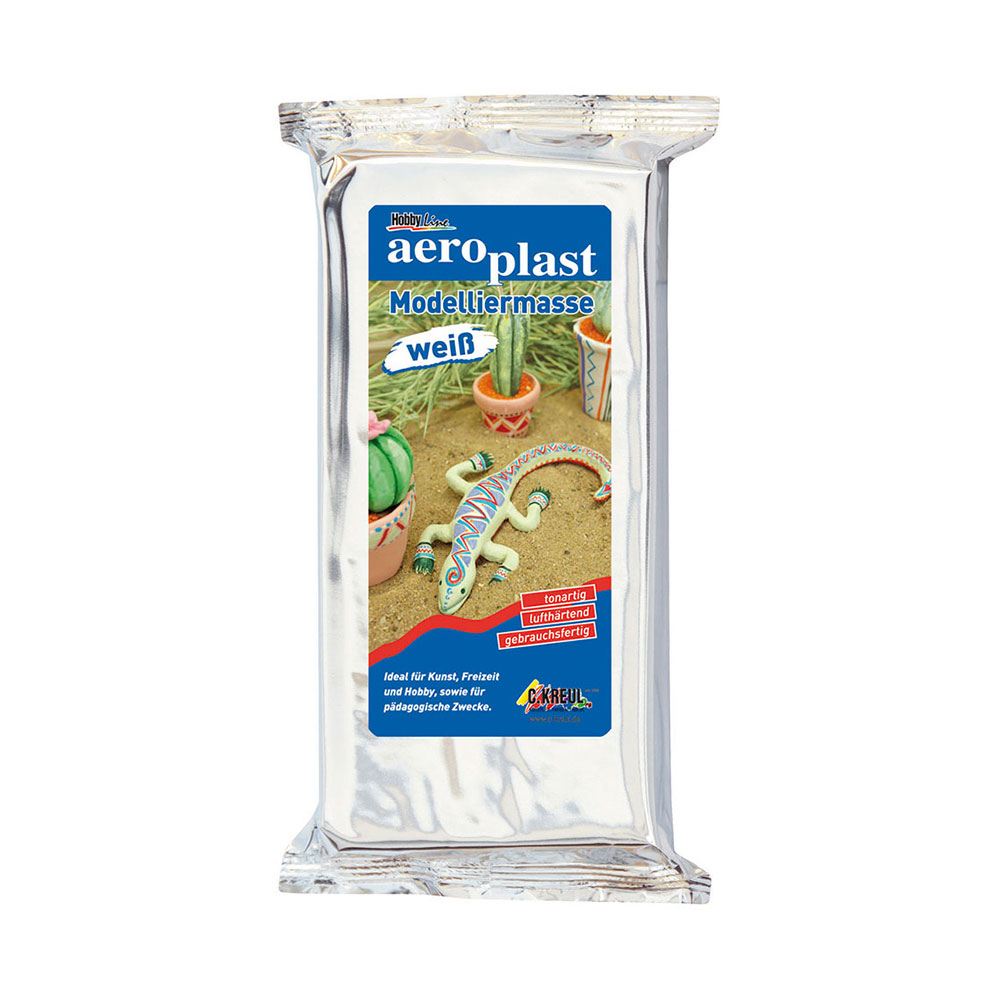 Pasta Para Modelar Aeroplast Blanco 500Gr.