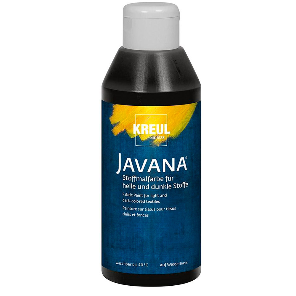 Pintura para Textil Opaca Negro 250ml