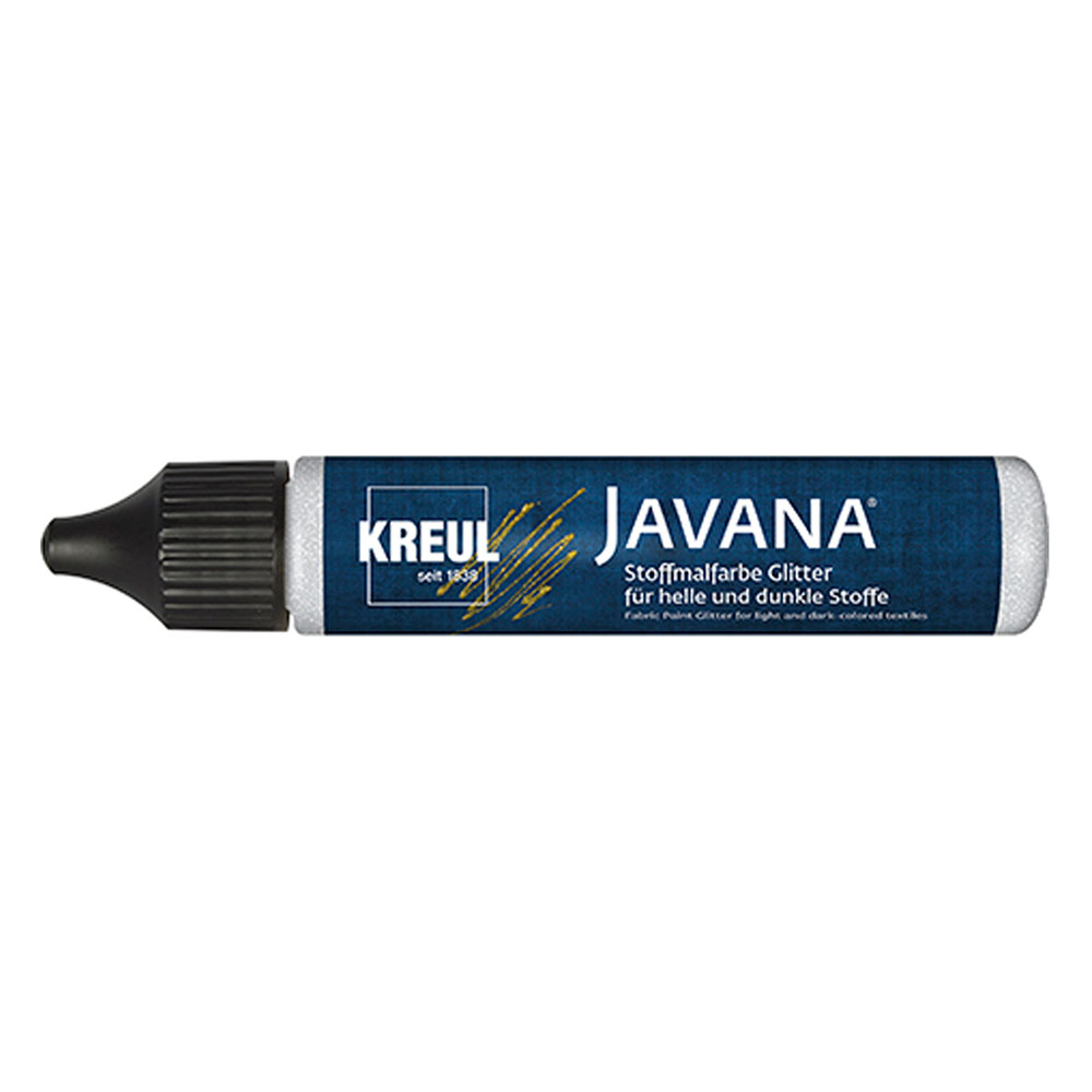 Javana Tex Efecto Glitter Pen Plata 25Ml