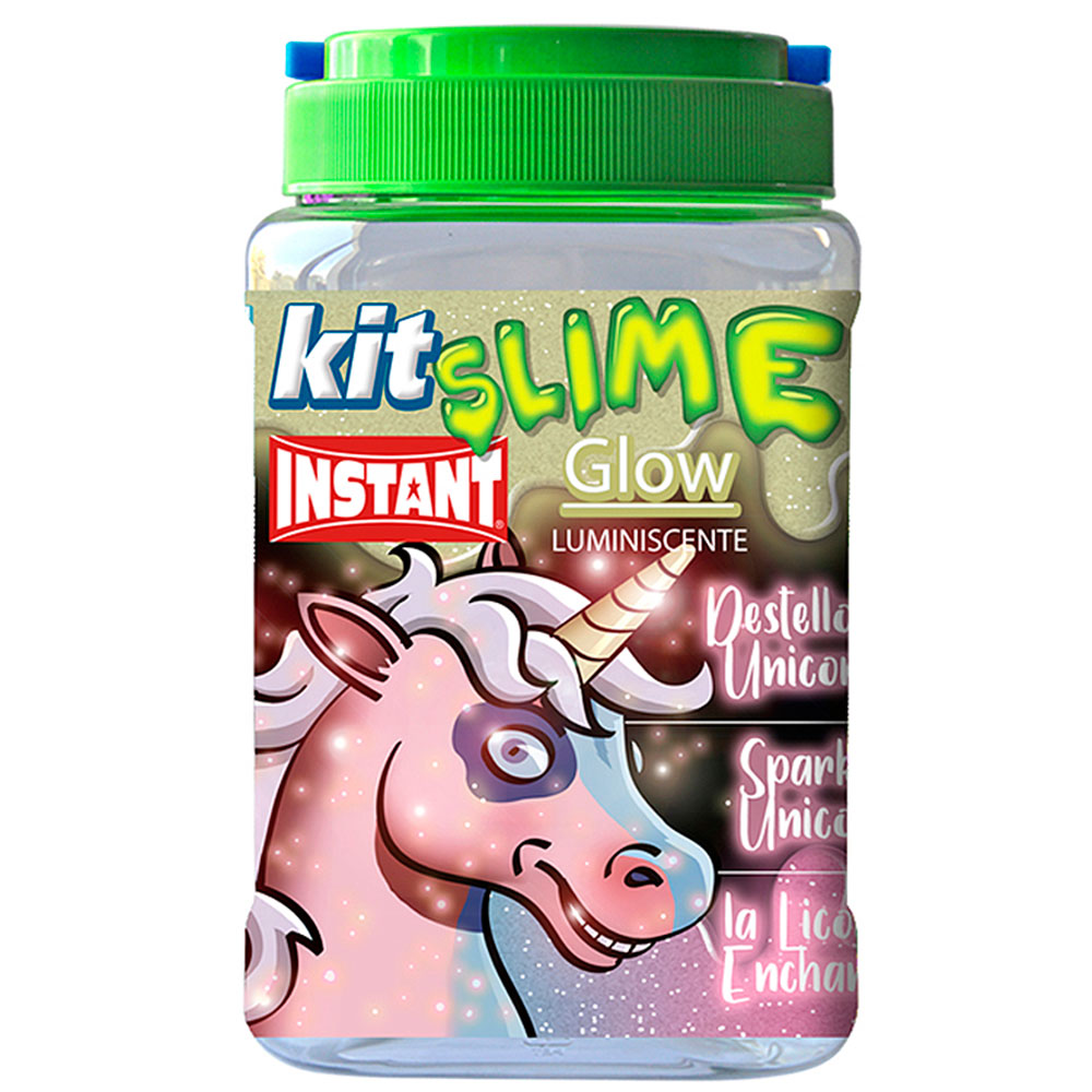 Kit Slime Destellos de Unicornio Instant