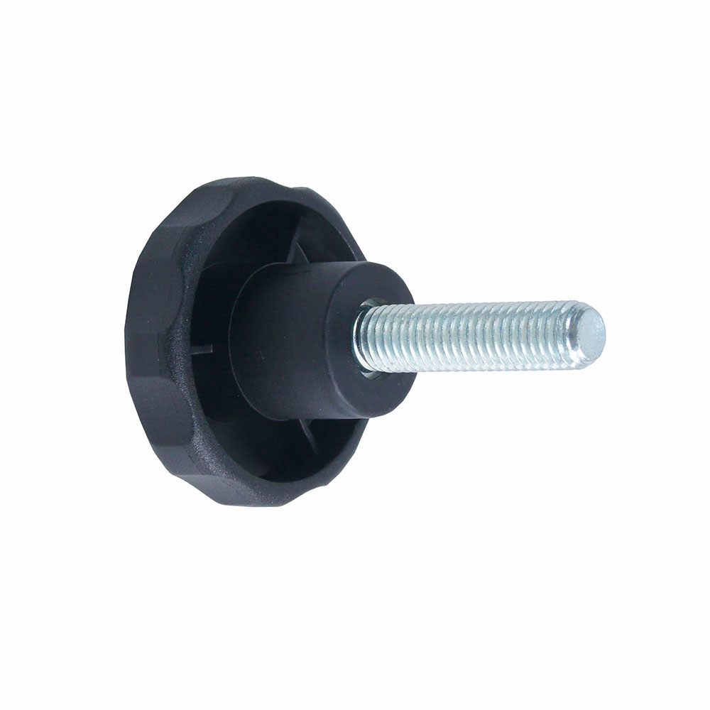 Tornillo Mango Plástico M6x40mm. Galvanizado (1u.)