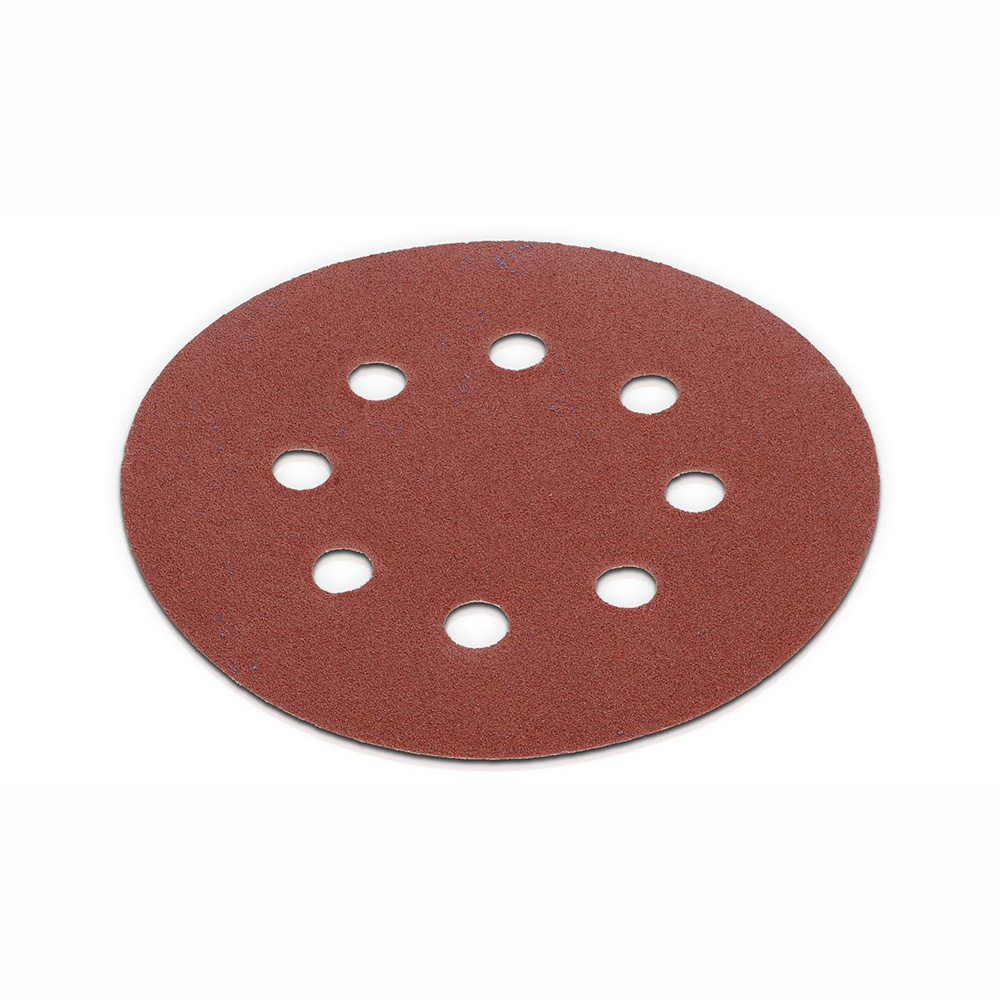 Papel Lija para Madera Krt230505 Grano 80 Diam. 125mm (5u.)