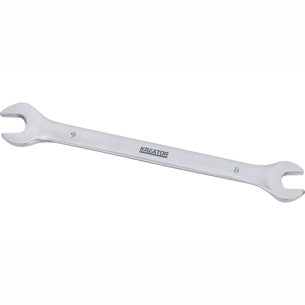 Llave Fija 2 Bocas 130mm Acero 8mm/9mm KRT501002