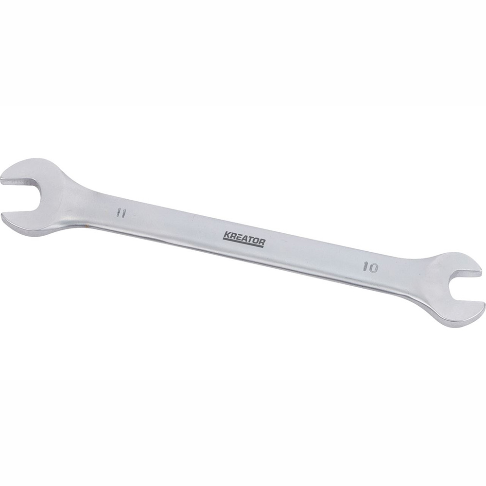 Llave Fija 2 Bocas 150mm Acero 10mm/11mm KRT501003