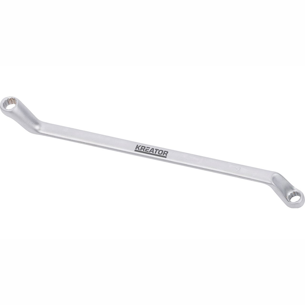 Llave Fija Acodada 120mm Acero 6mm/7mm.  KRT501101