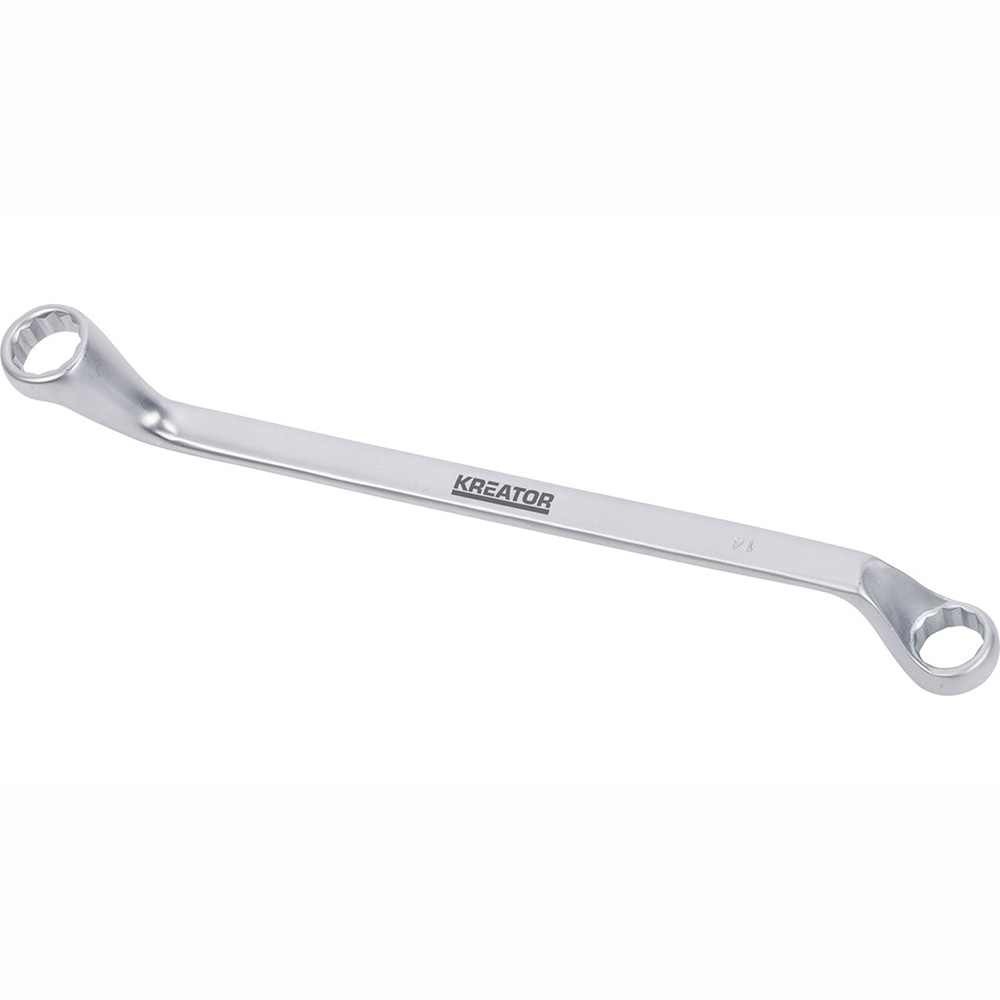 Llave Fija Acodada 175mm Acero 14mm/15mm. KRT501105