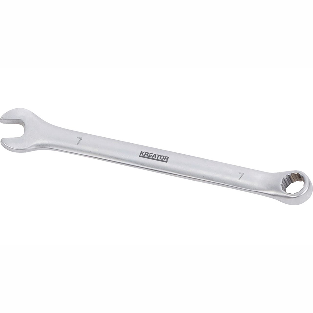 Llave Fija Combinada Acero 7x110mm. KRT1202