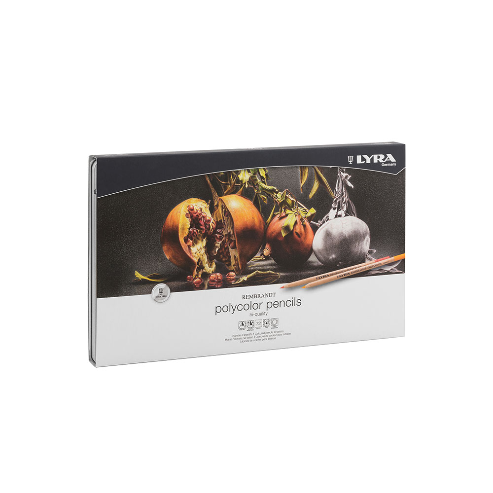 Lápices Lyra Rembrandt Polycolor Est. Metal 72 Uds