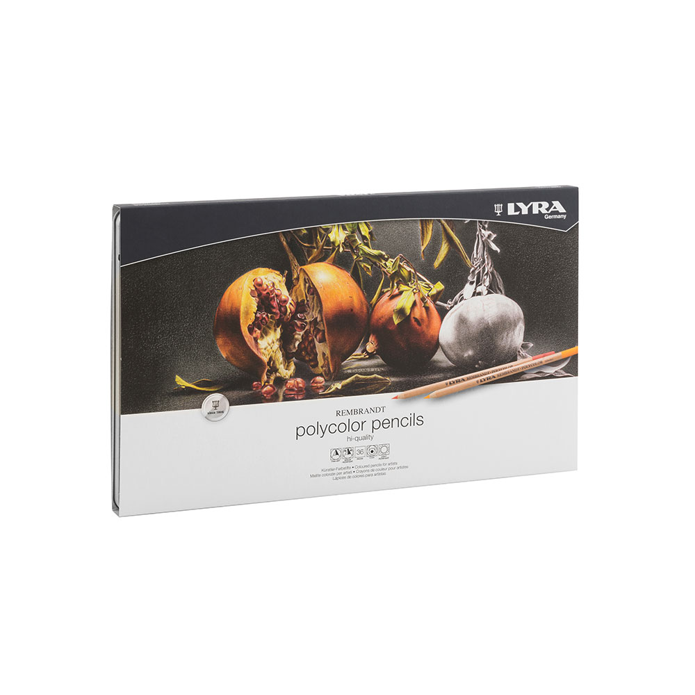Lápices Lyra Rembrandt Aquarell Est. Metal 36 Uds