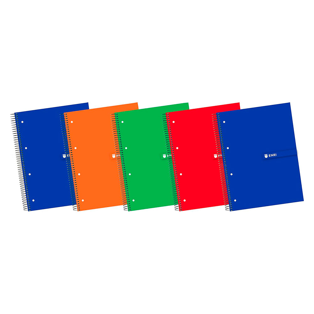 Cuaderno Europeanbook Enri A4+ 120+40h 60g 5x5 Cb te Std