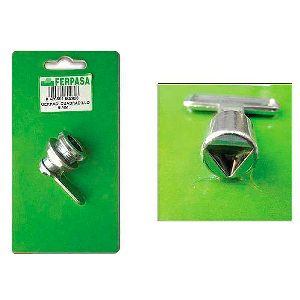 Cerradura Triángulo 8 mm