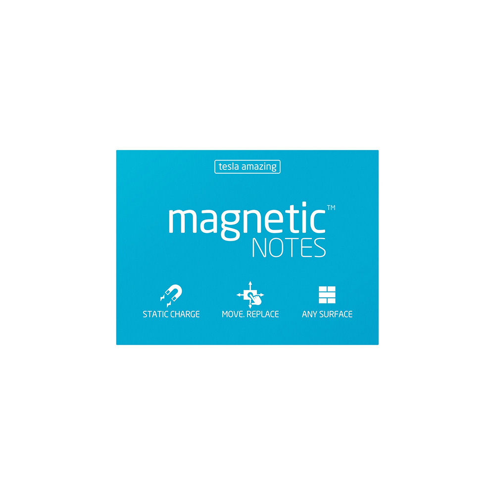 Magnetic Notes M Blue