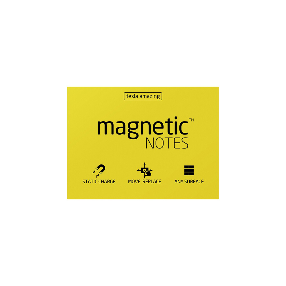 Magnetic Notes M Yellow
