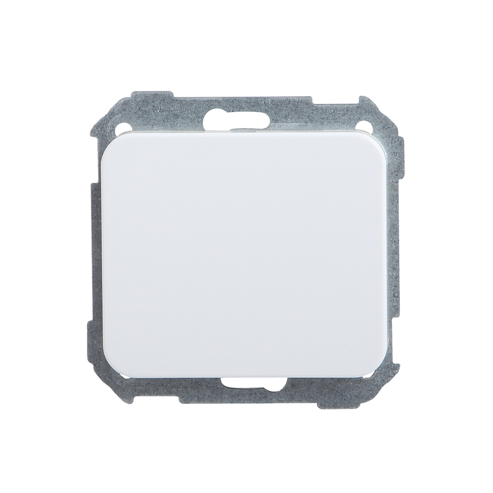 Placa Ciega Blanco Simon 75