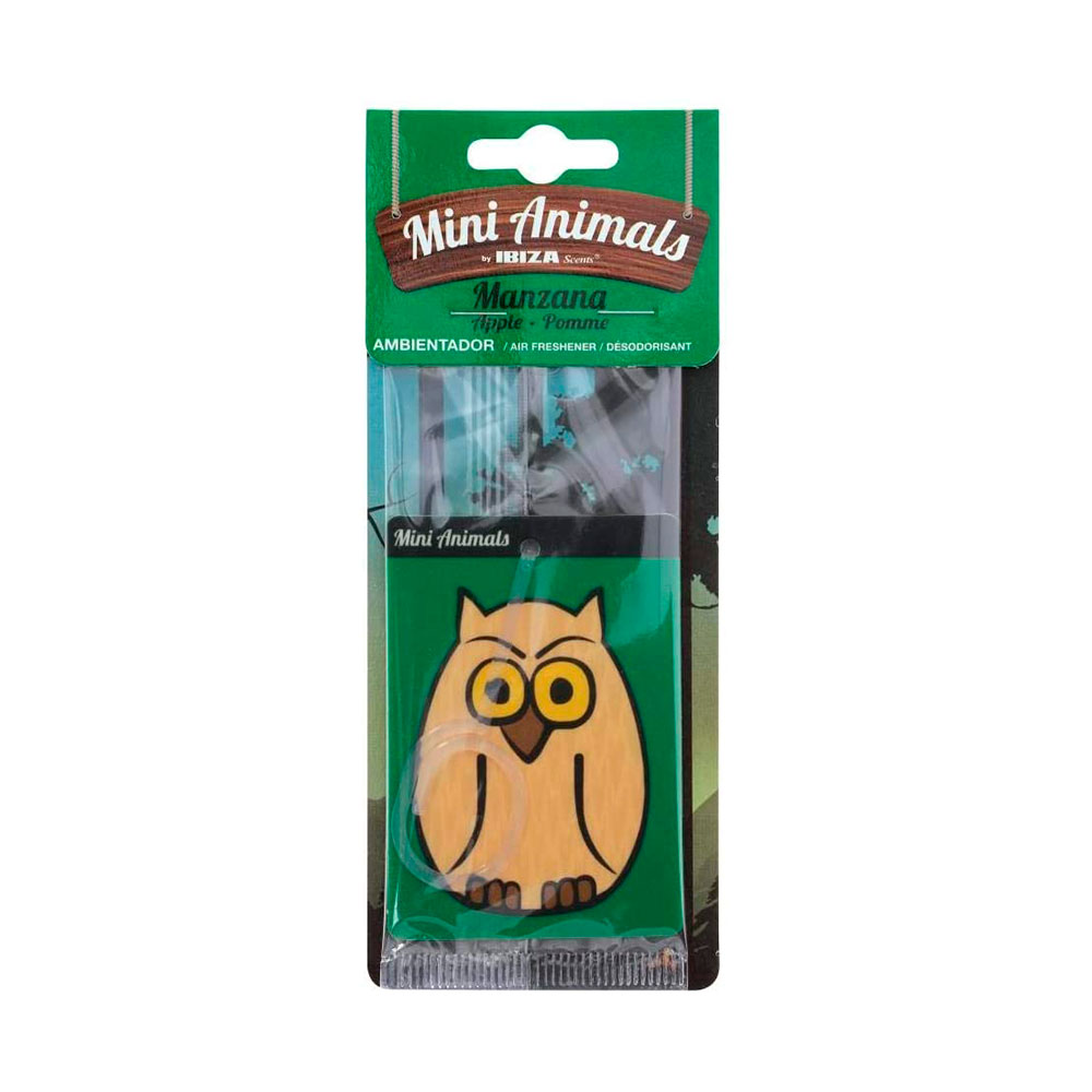 Ambientador Celulosa Manzana Mini Animals