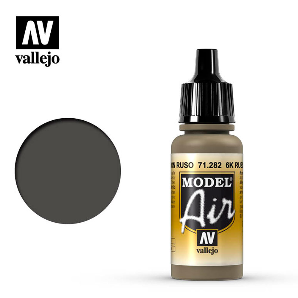 Pintura Acrílica Mate Model Air 6k Marrón Ruso 17 ml