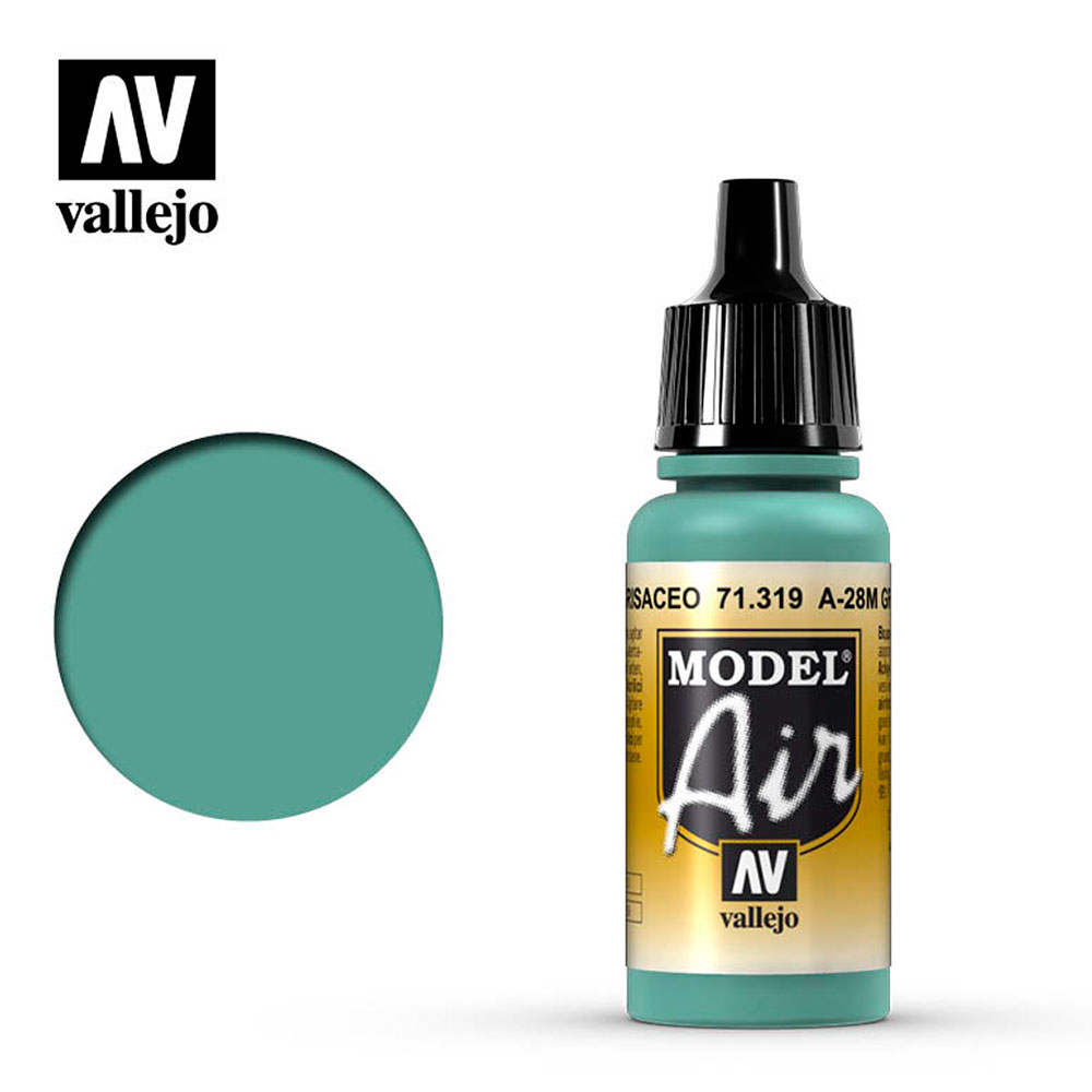 Pintura Acrílica Mate Model Air A-28m Azul Grisáceo 17 ml