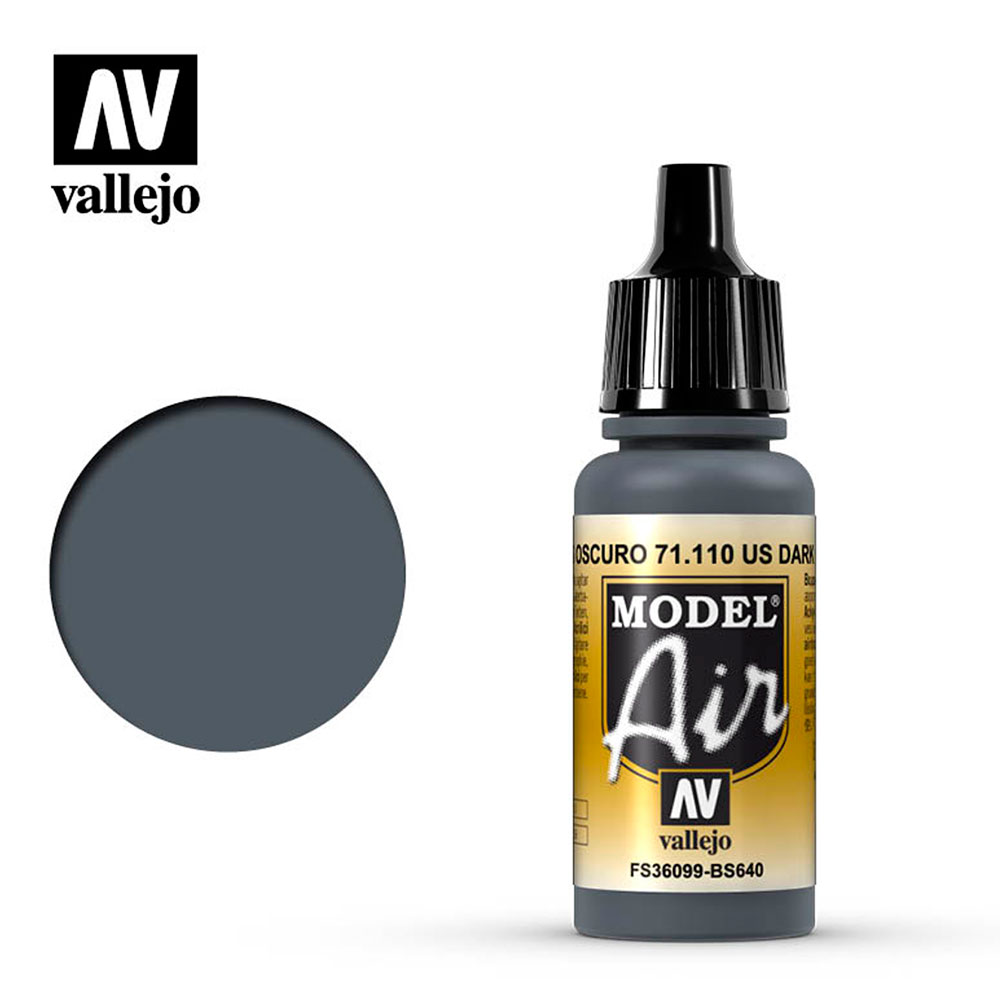 Pintura Acrílica Mate Model Air Gris Oscuro 17 ml