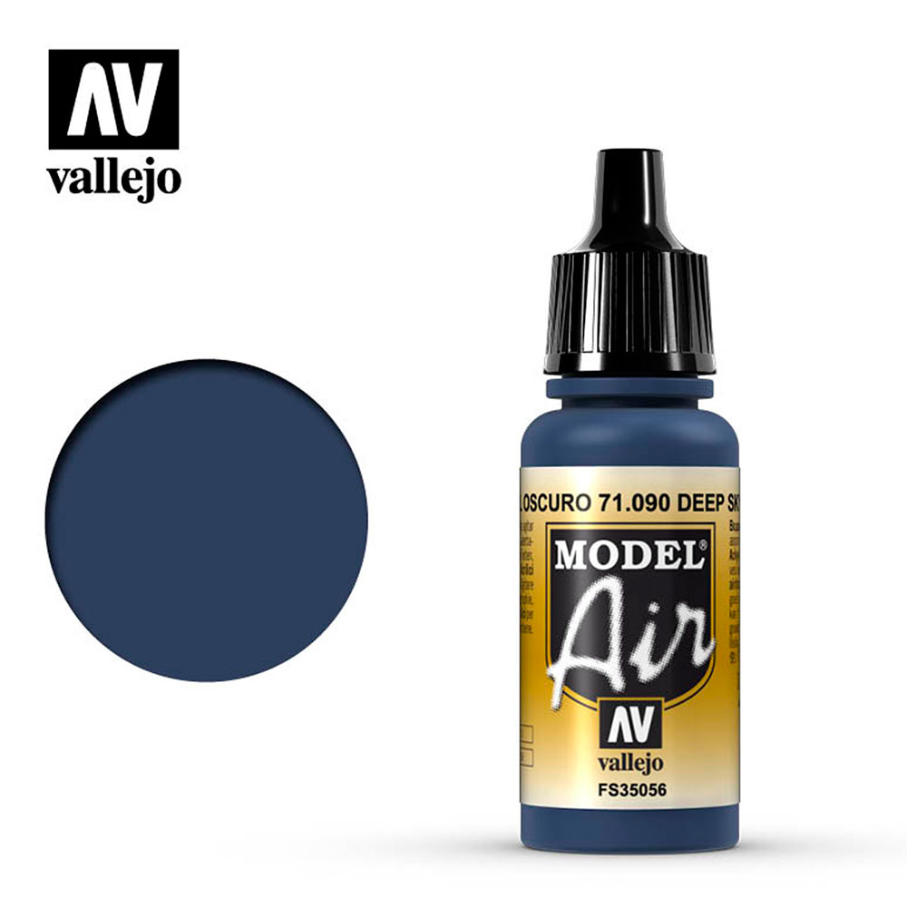 Pintura Acrílica Mate Model Air Azul Oscuro 17 ml