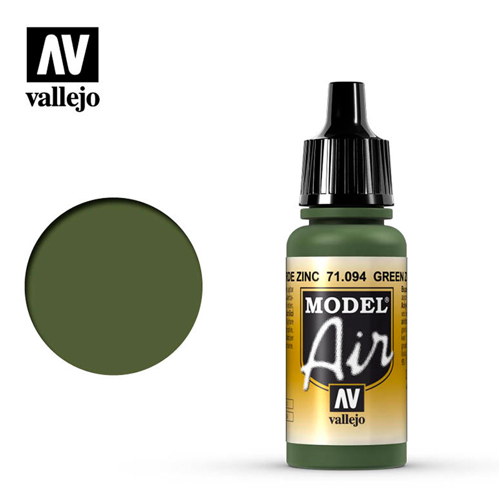 Pintura Acrílica Mate Model Air Verde Zinc 17 ml