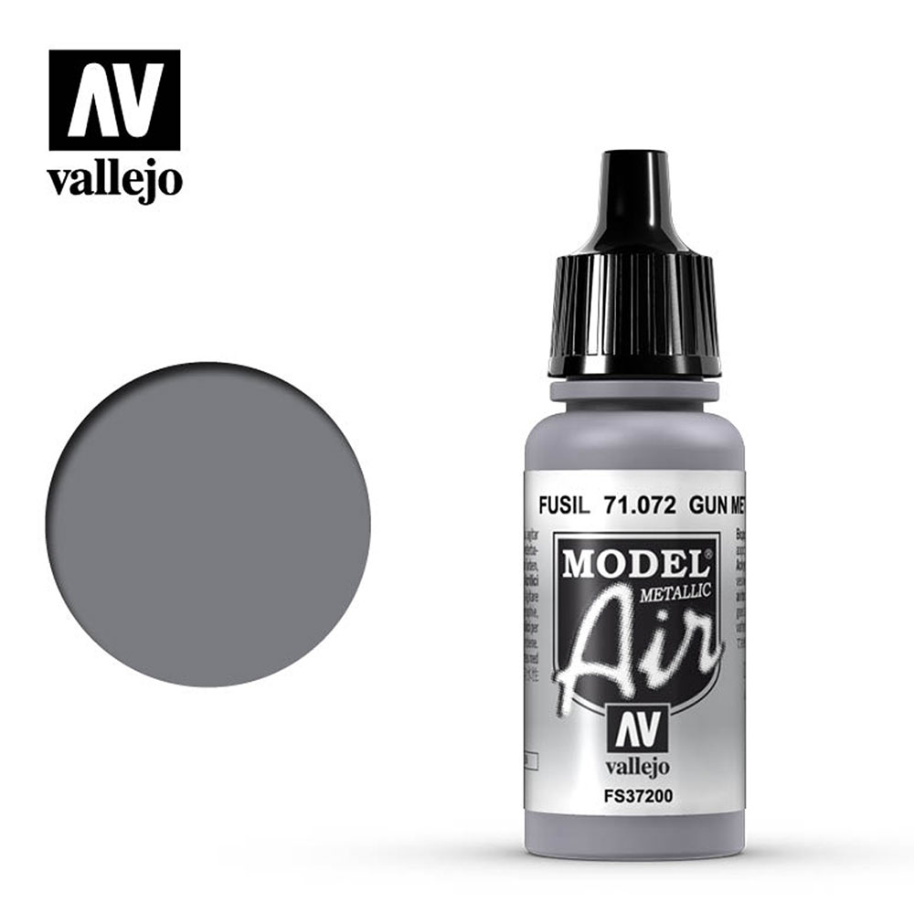 Pintura Acrílica Mate Model Air Fusil (Metalizado) 17 ml