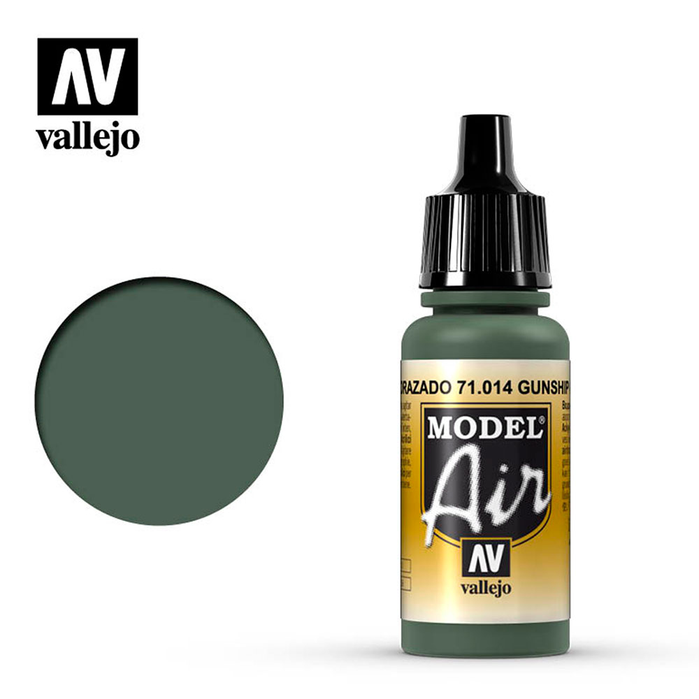 Pintura Acrílica Mate Model Air Verde Acorazado 17 ml