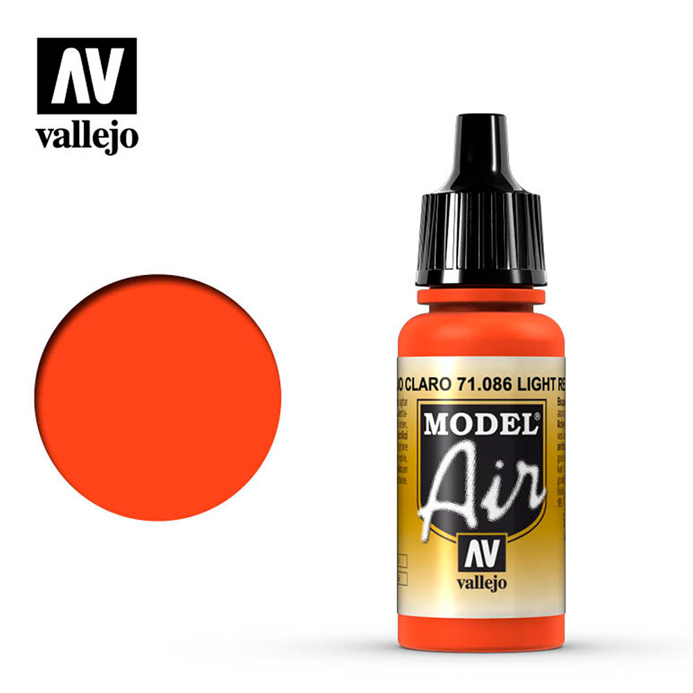 Pintura Acrílica Mate Model Air Rojo Claro 17 ml